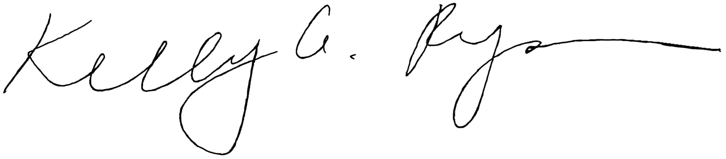 Dr. Kelly Ryan Signature